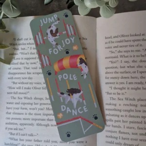 Agility Dogs Bookmark