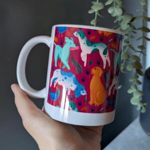 Woof By Hollie Gundog Mug