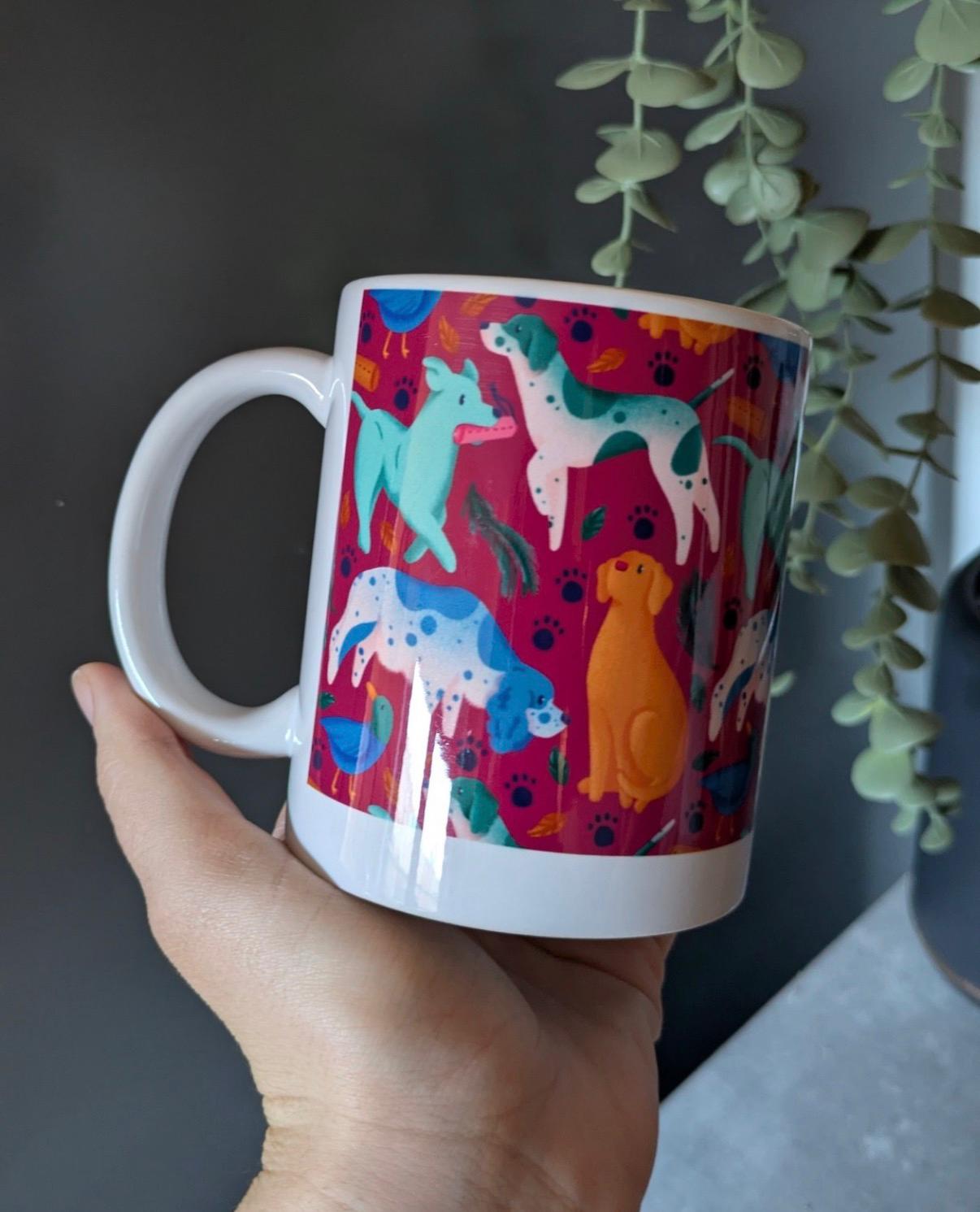Woof By Hollie Gundog Mug